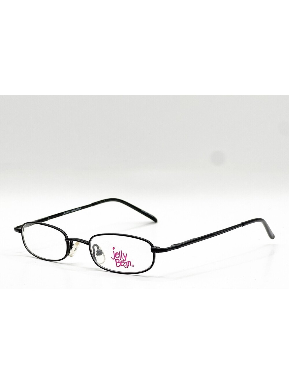 Jelly Bean Jb-119 Sbk Shiny Black Authentic Eyeglasses 43-18-130